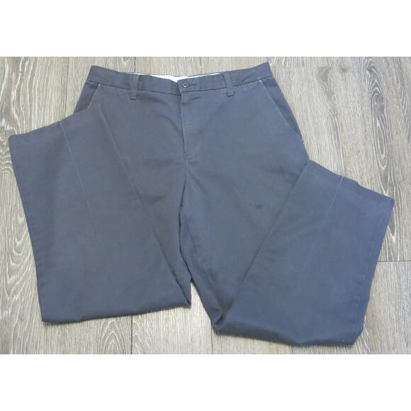 Cintas Work Uniform Pants Comfort Flex Size 33x28 Men Gray Mechanic Pockets - Picture 10 of 10